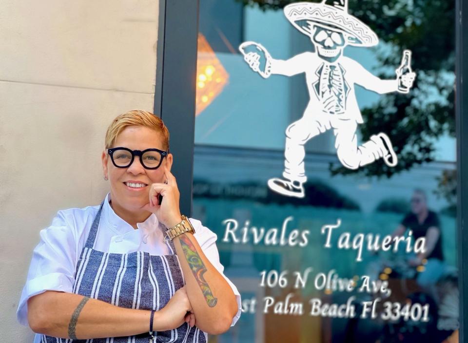 Miami chef Guily Booth now leads the kitchen at Rivales Taquería in West Palm Beach. She has appeared on Food Network competition shows as well as on English and Spanish TV cooking segments.