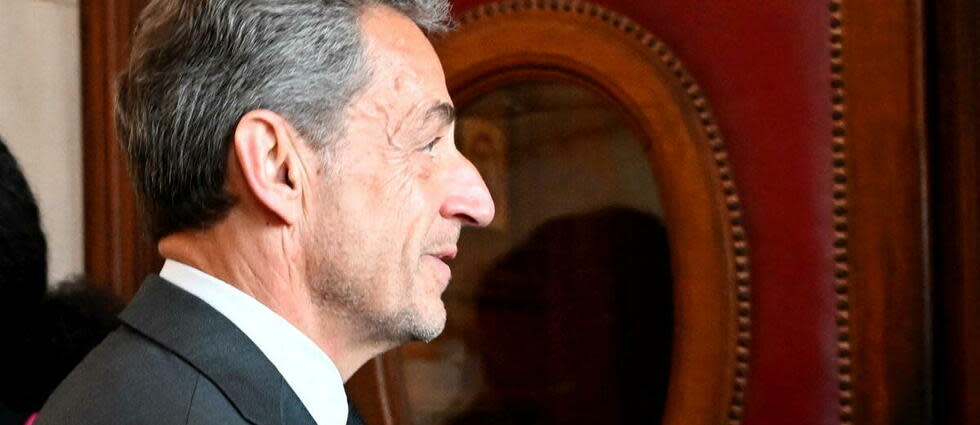 Nicolas Sarkozy a été condamné mercredi 17 mai 2023 à 3 ans de prison, dont un ferme sous bracelet électronique. Il a dans la foulée pourvu un renvoi en cassation.  - Credit:BERTRAND GUAY / AFP