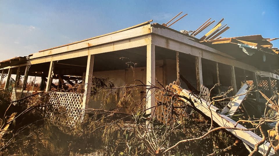 Sadly their home was destroyed when Hurricane Dorian hit in 2019. - Norvell Slezycki