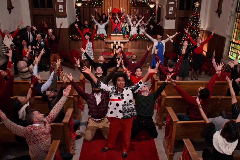 Black-ish star Jennifer Lewis also stars in the Netflix holiday movie, which is directed by Emmy winner Debbie Allen.