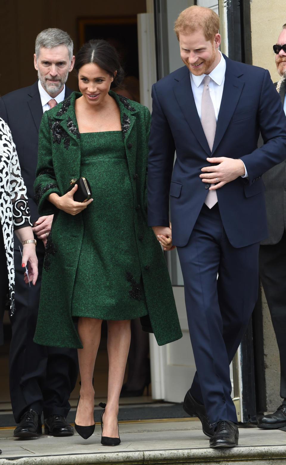 Prince Harry and Meghan Markle at a Commonwealth Day youth event on 11 March 2019