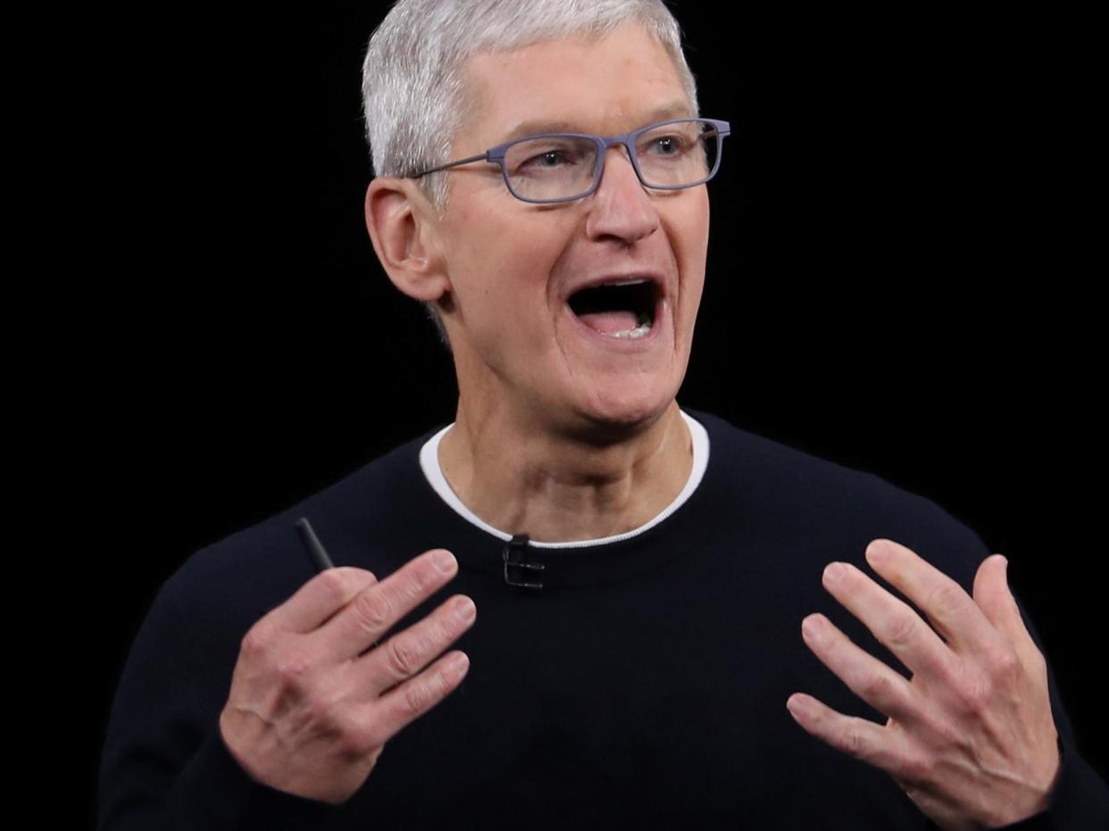 Apple CEO Tim Cook.