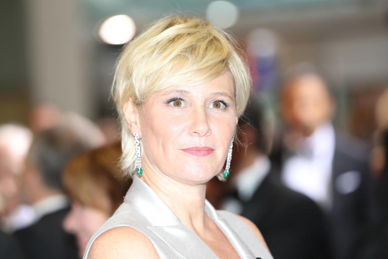 Maïtena  Biraben, ici assistant au 68e Gala annuel de la Croix-Rouge à Monaco, le 23 juillet 2016.