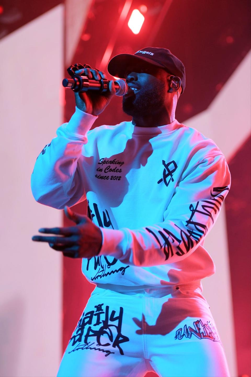 Ghetts at the Mobo Awards (Getty Images)