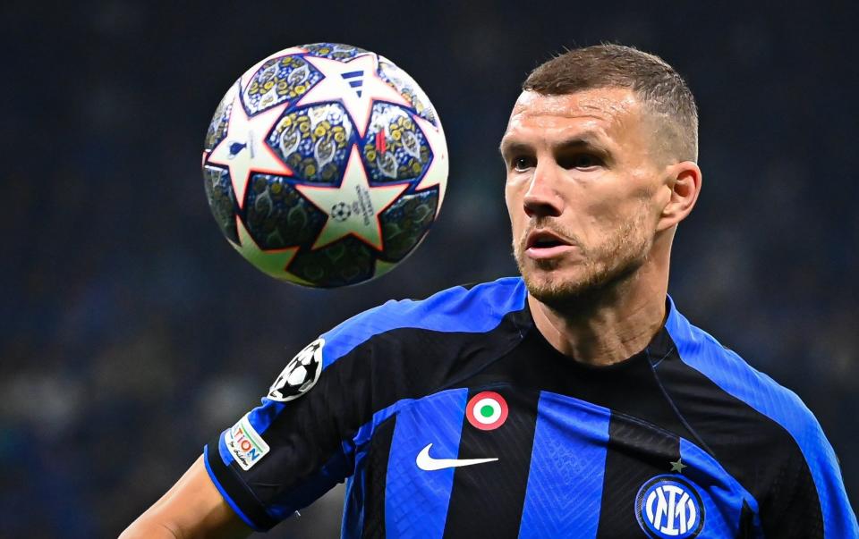 Edin Dzeko has enjoyed a successful career since growing in a Bosnia still reeling from the war - Getty Images/Piero Cruciatti