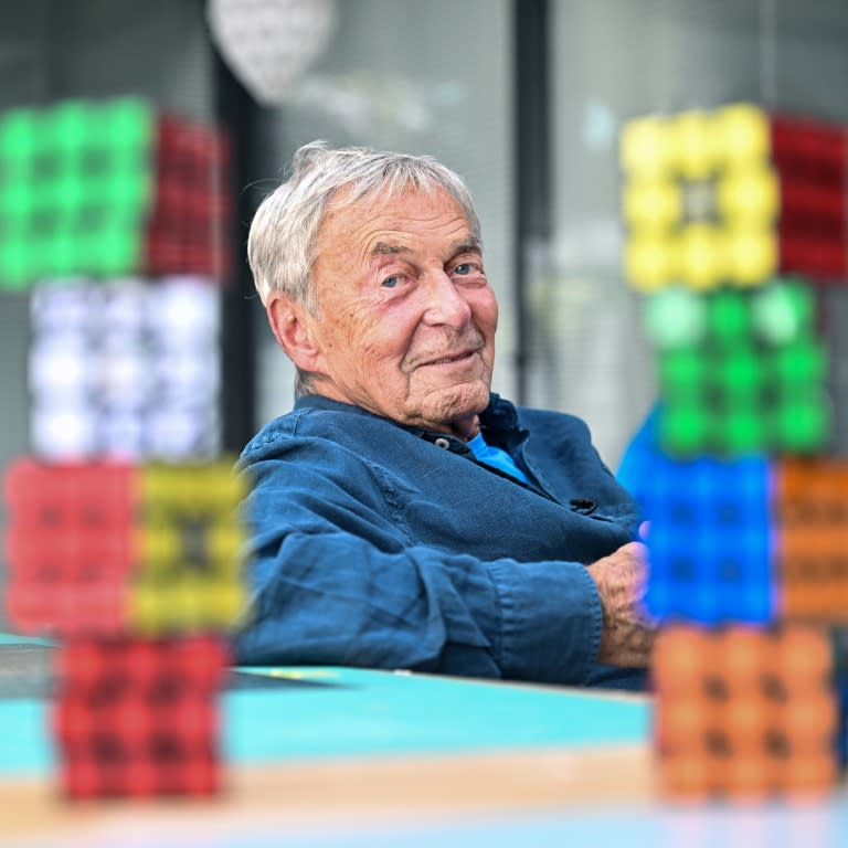 Success cubed: Hungarian inventor Erno Rubik, the man who created Rubik's Cube (ATTILA KISBENEDEK)