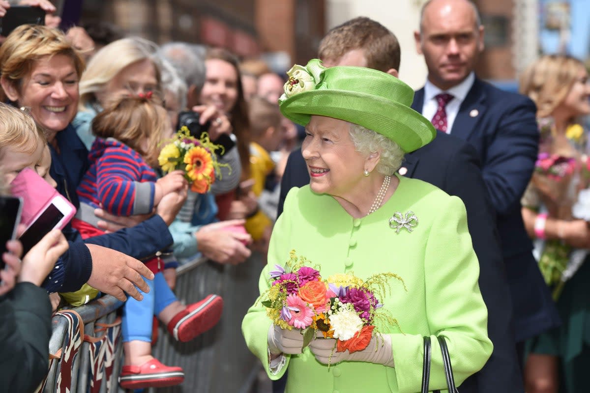 The public have recalled their fond memories of meeting the Queen (Eddie Mulholland/Daily Telegraph/PA) (PA Archive)