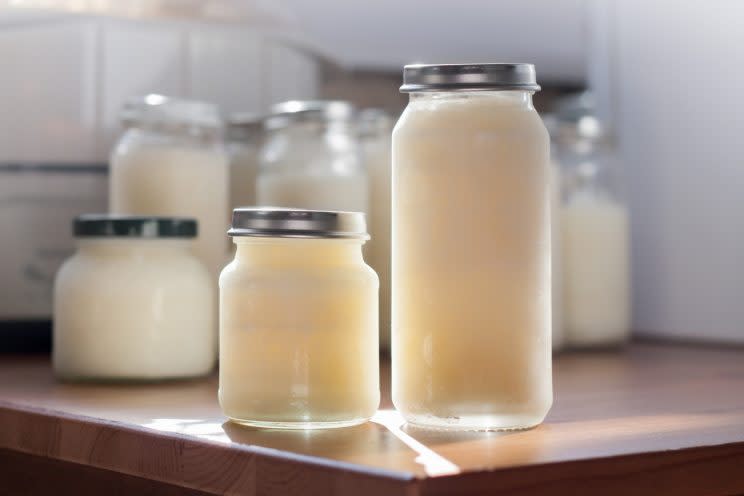 Containers of breast milk