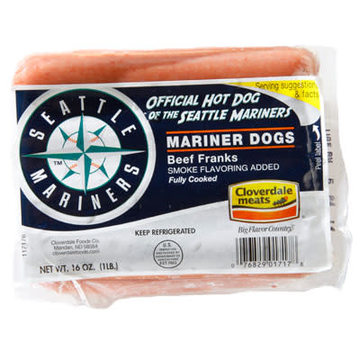 Blog About a Dog: Seattle Mariners: Bacon-Wrapped Hot Dog