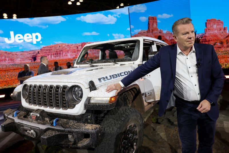 FILE PHOTO: The New York International Auto Show, in Manhattan, New York City