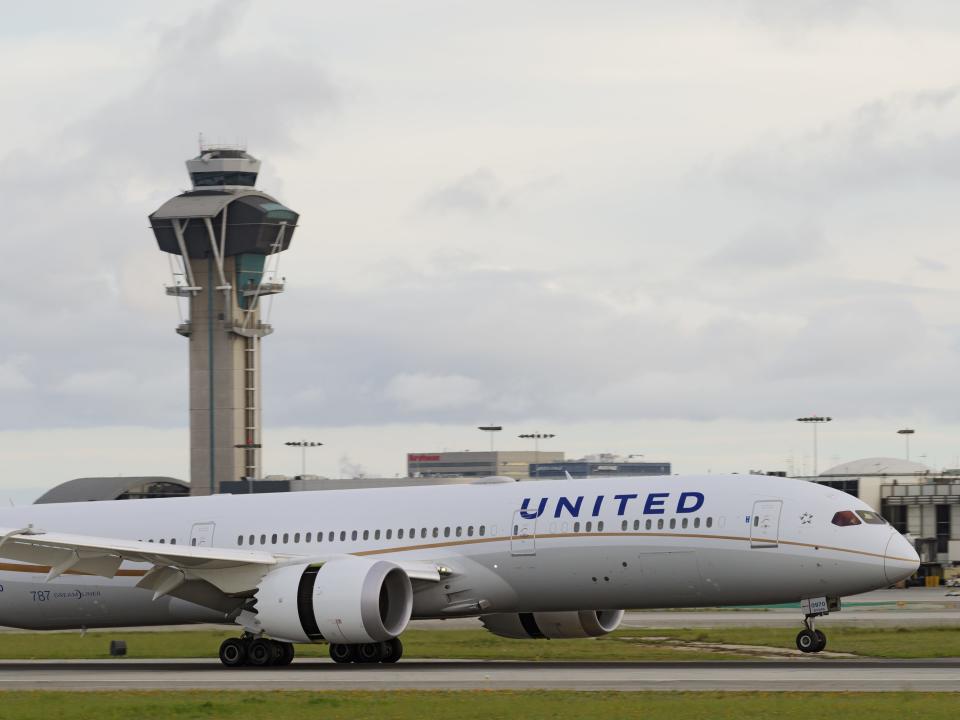 United Airlines at LAX