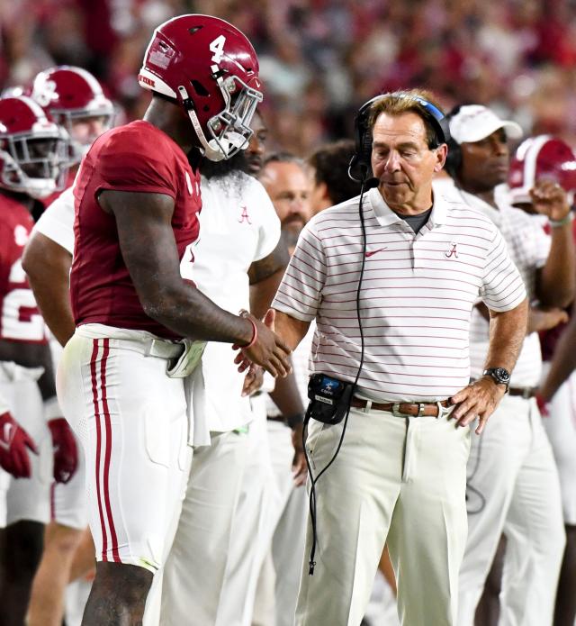 WATCH: UGA football coach Kirby Smart on facing Alabama QB Jalen Milroe