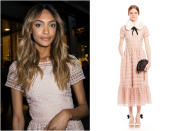 <p>En 2016 también se celebró la fiesta de apertura de una tienda de la marca en Londres, un evento que congregó a muchas famosas. La supermodelo Jourdan Dunn se enfundó un precioso vestido de Kate Spade. (Foto: Gtres / Kate Spade). </p>