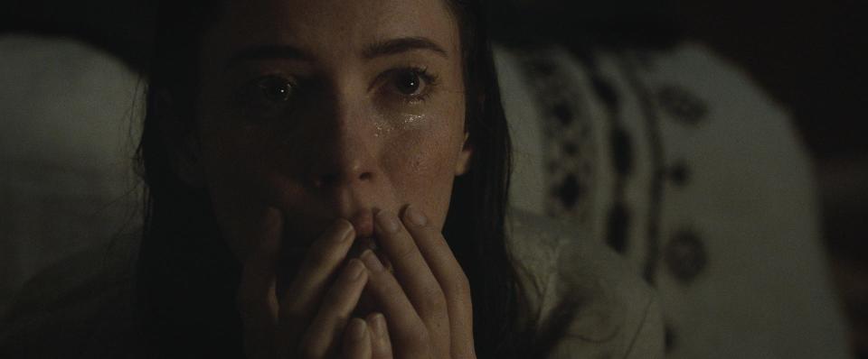 Rebecca Hall plays a widow discovering her dead husband's secrets in "The Night House."