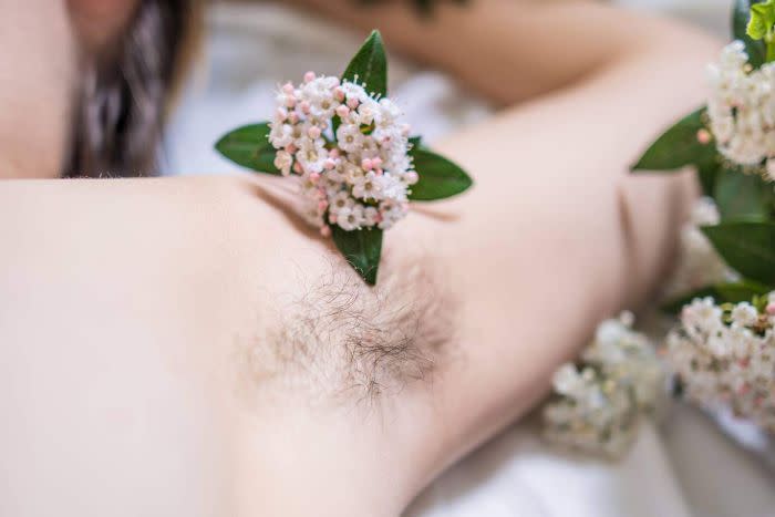 Let your armpit hair grow this month to help stop violence against women. (Photo: Em Roberts)