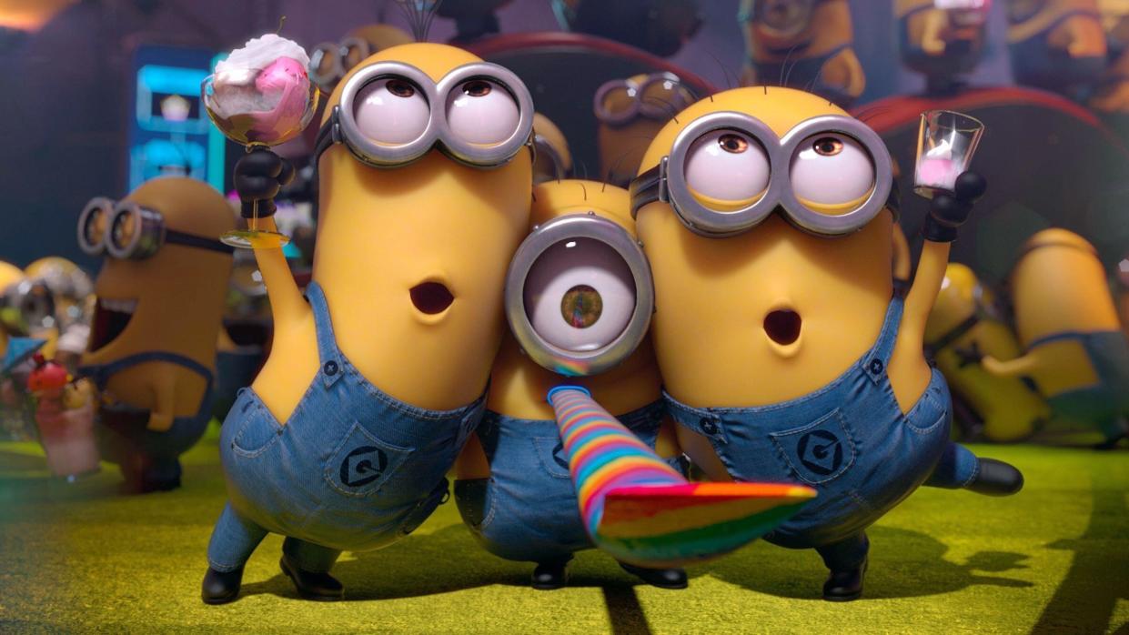 The box office dominance of the Minions was established before they got their own movie. (Universal/Illumination/Alamy)