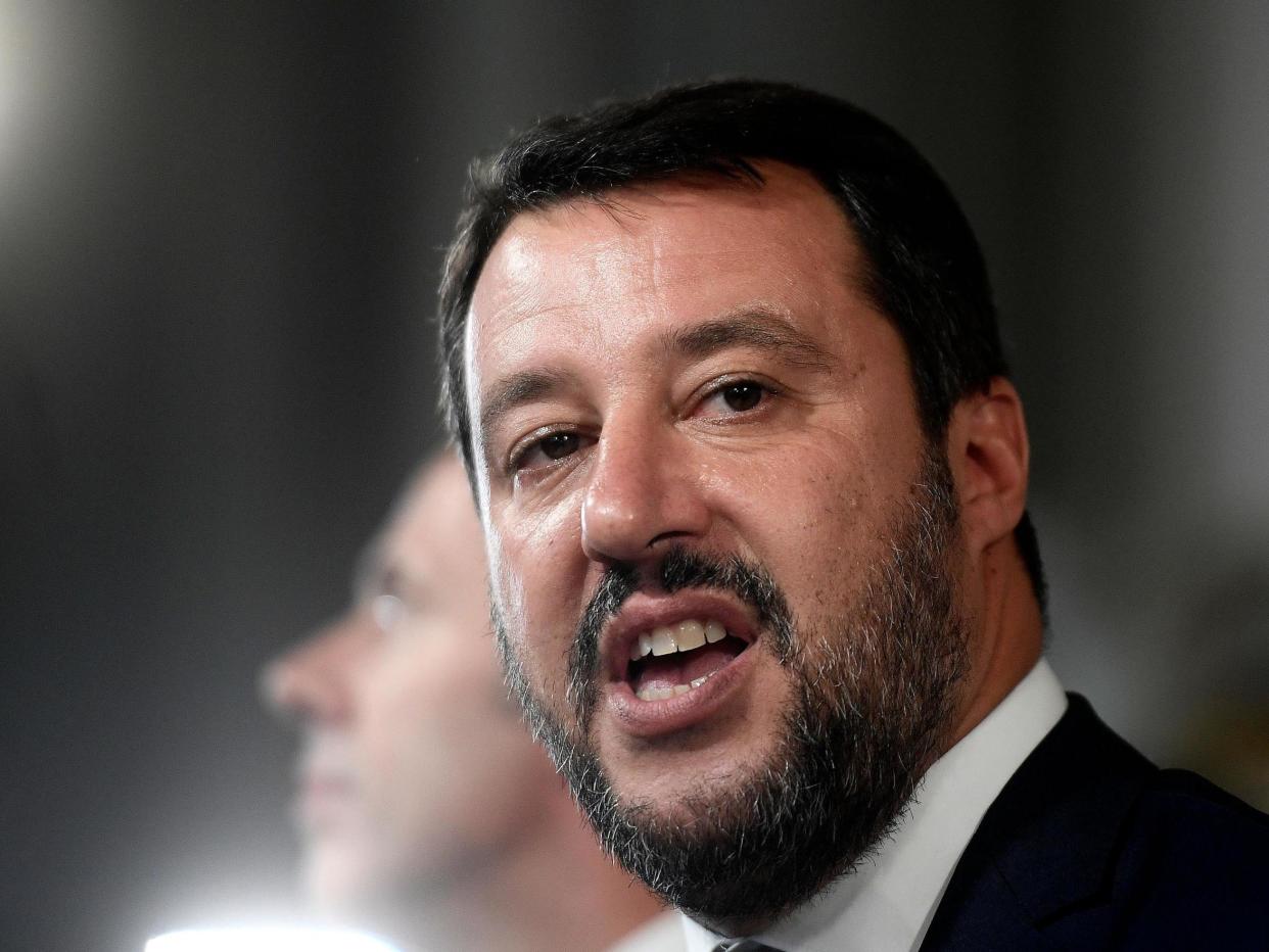 Matteo Salvini has been warned he is not welcome in Liverpool: Filippo Monteforte/AFP via Getty Images