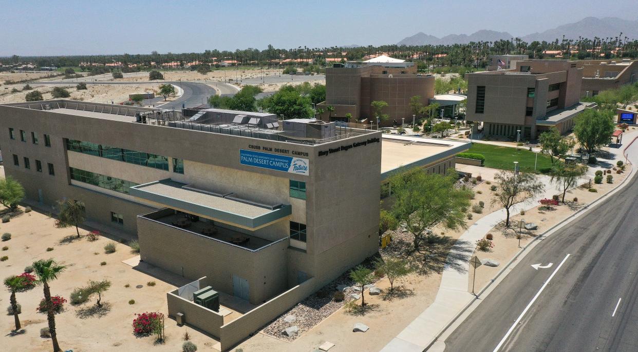 The California State University, San Bernardino Palm Desert campus in Palm Desert, Calif., June 27, 2022.