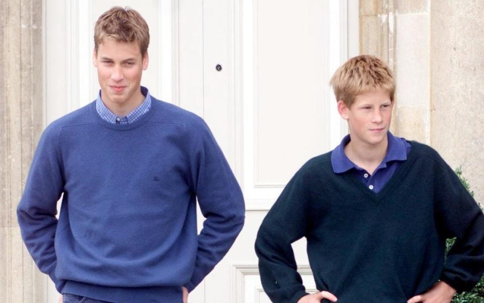 From a young age, William and Harry had very different personalities - The Scotsman