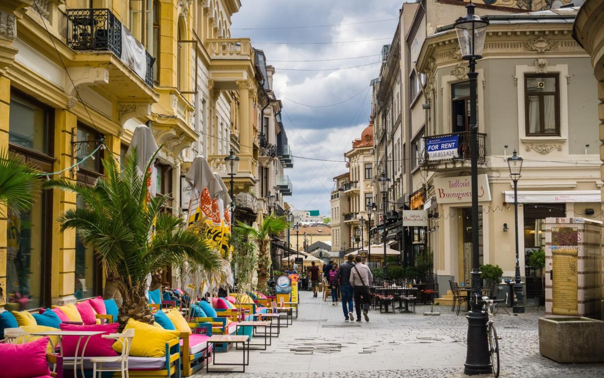 Street in Bucharest