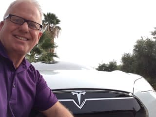 2014 Tesla Model S owned by Tom + Jeff of Palm Springs, California