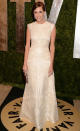 <b>Best dressed: Allison Williams </b><br><br>The Girls star looked sophisticated in this cream Valentino SS13 Couture frock at the Vanity Fair Party.<br><br>Image © Rex