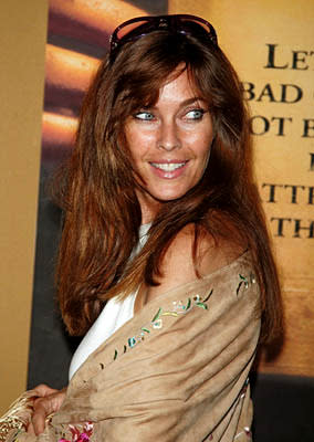 Carol Alt at the NY premiere of Touchstone's The Village