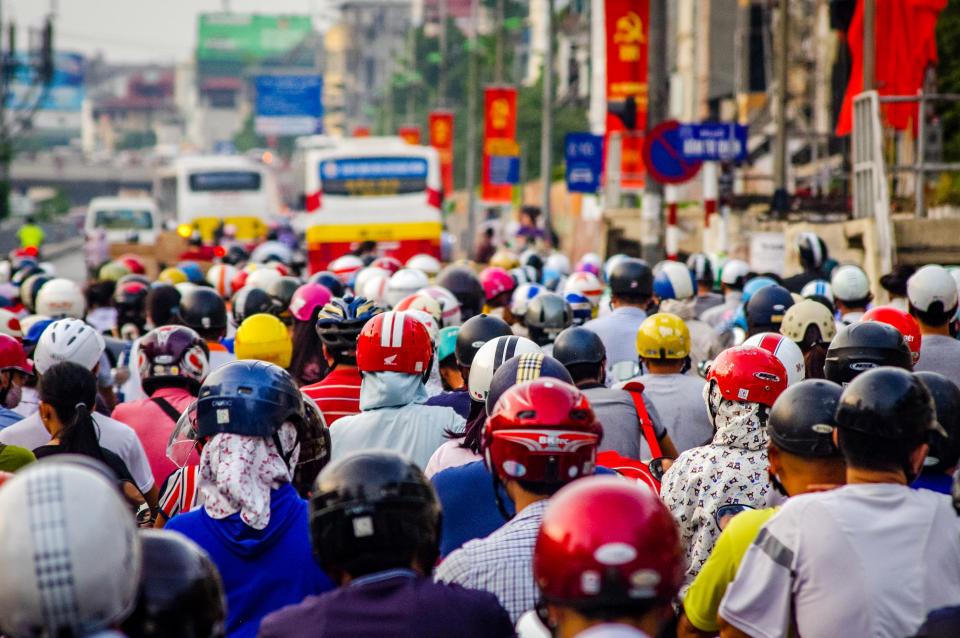 Hanoi Traffic Vietnam