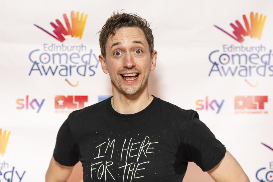 EDINBURGH, SCOTLAND - AUGUST 26: John Robins attends the 2023 Edinburgh Comedy Awards at Dovecot Studios on August 26, 2023 in Edinburgh, Scotland. (Photo by Euan Cherry/Getty Images)