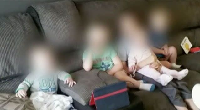 These children are now in foster care after one of them was allegedly attacked. Source: 7 News