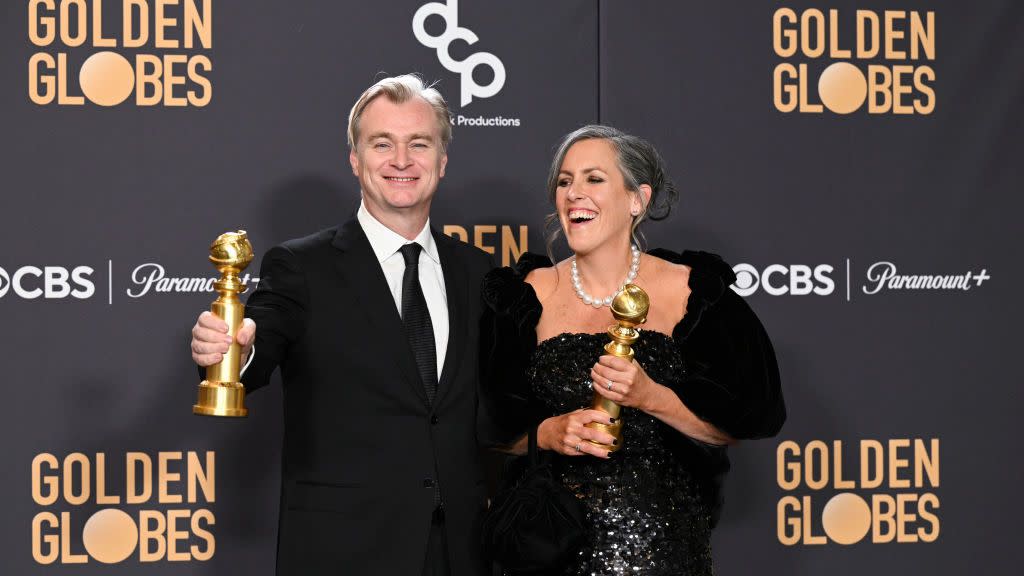 81st golden globe awards press room