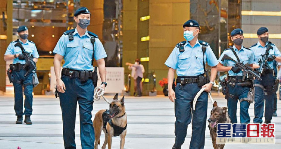 警隊去年度招聘人數未達預期。（資料圖片）