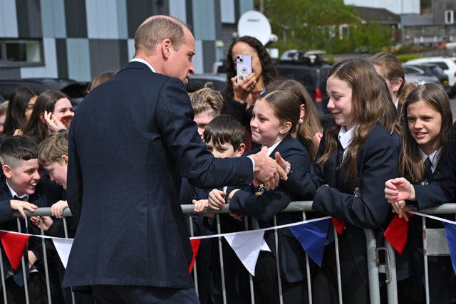 Prince of Wales visit to West Midlands