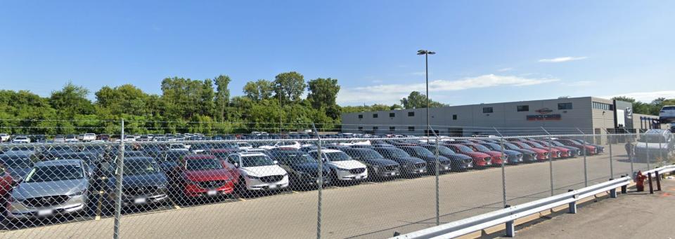 The first drive-in movie screening at the Evanston Autobarn parking lot at 2201 Autobarn Place is scheduled for 8 p.m. Thursday. (Google Maps)