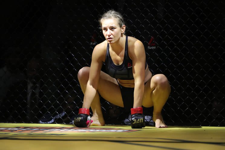 Miesha Tate needs a victory over Raquel Pennington at UFC 205 on Saturday at Madison Square Garden in New York. (Getty Images)