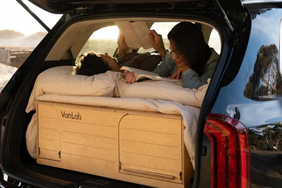 Van Lab露營套件採通用型設計，只要後廂空間能容納就能安裝。