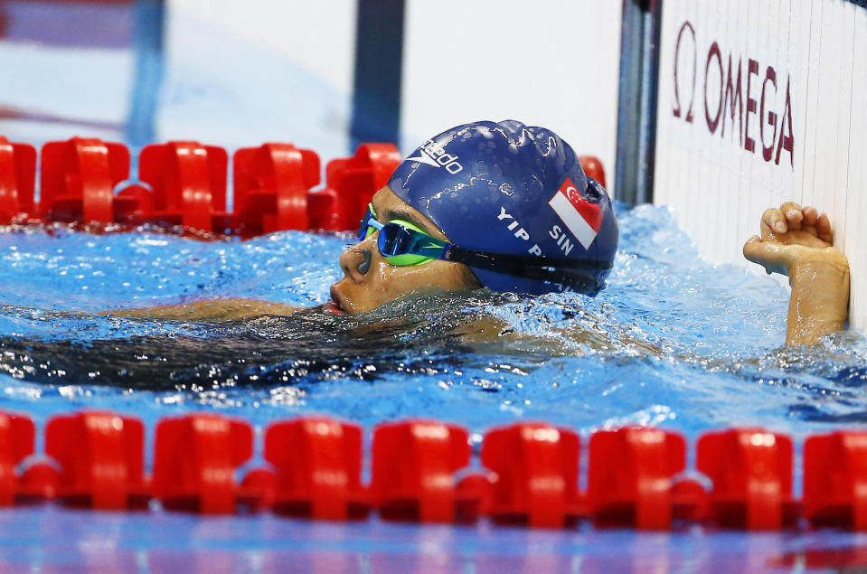 Singapore’s Yip Pin Xiu winning gold at the 2016 Paralympic Games. She won her first Asian Para Games gold on 8 October, 2018. (Photo: Reuters/Jason O’Brien)