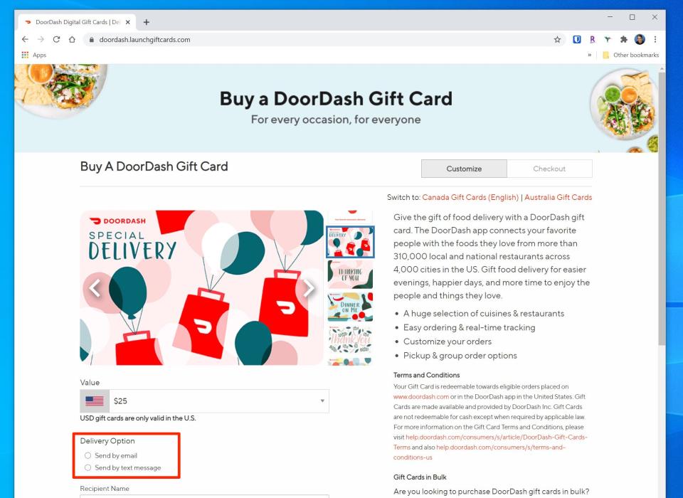 Can_you_use_gift_cards_on_Doordash 2