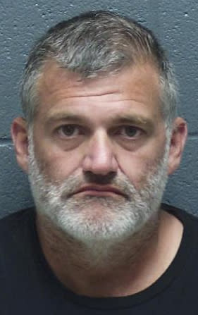 Timothy Florence, 53, was charged with attempted murder in the shooting of his 55-year-old neighbor in Browns Valley, Indiana. (Montgomery County Sheriff’s Office)