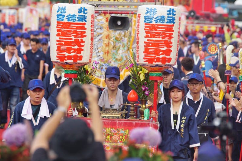 20170723-史上最大科、眾神上凱道，眾家神明於台北市中心大會師，北港武德宮陣頭進場。（盧逸峰攝）