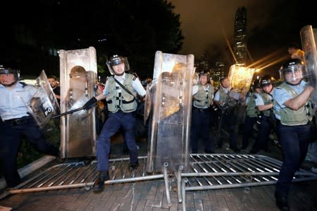 Protest to demand authorities scrap a proposed extradition bill with China, in Hong Kong