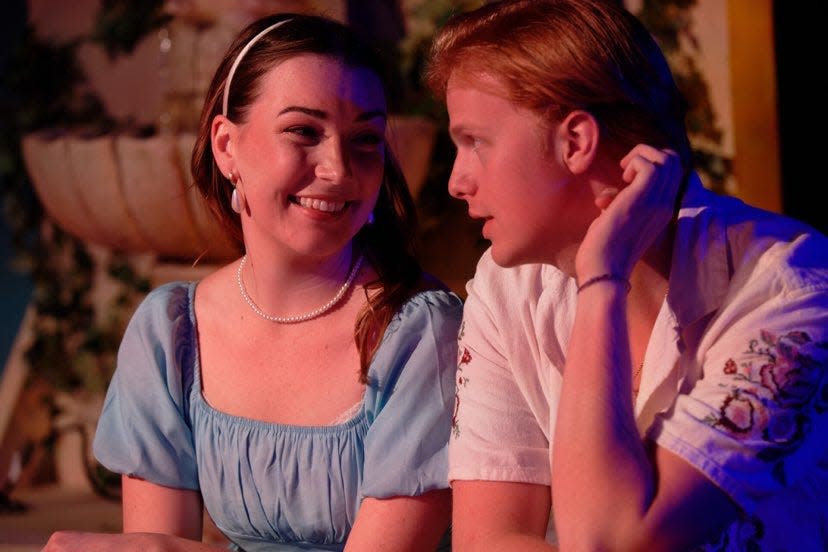 Ashley Lewis as Clara and Everett Reed as Fabrizio in "Light in the Piazza" presented by Art@Faith at Faith Presbyterian Church at 7:30 p.m. Sept. 7-9 and 14-16.