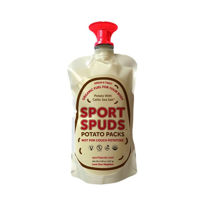sports spuds are a real food option for what to eat on race day