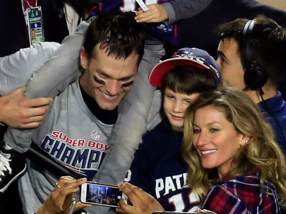 Tom Brady and Gisele Bundchen