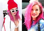 <p>She's only 19 but Bella looks like a whole new person. Recently the star has been embracing a more edgy look and has been experimenting with different hair colours.</p>