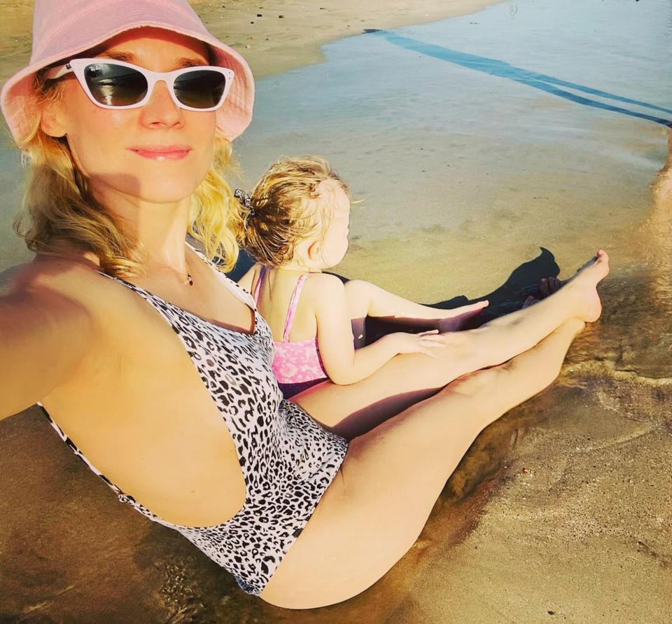 Diane Kruger and daughter, Nova