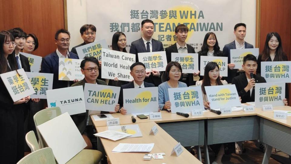 台灣WHO宣達團將在日內瓦舉辦特展和發動連署，表達台灣想要參與世衛組織的心聲。(王韋婷攝)