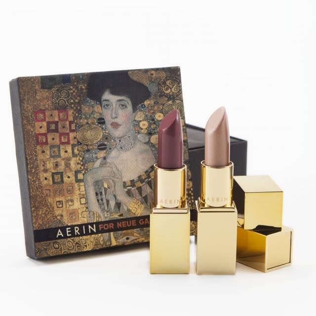 Aerin teams up with Neue Galerie on exclusive lipstick launch