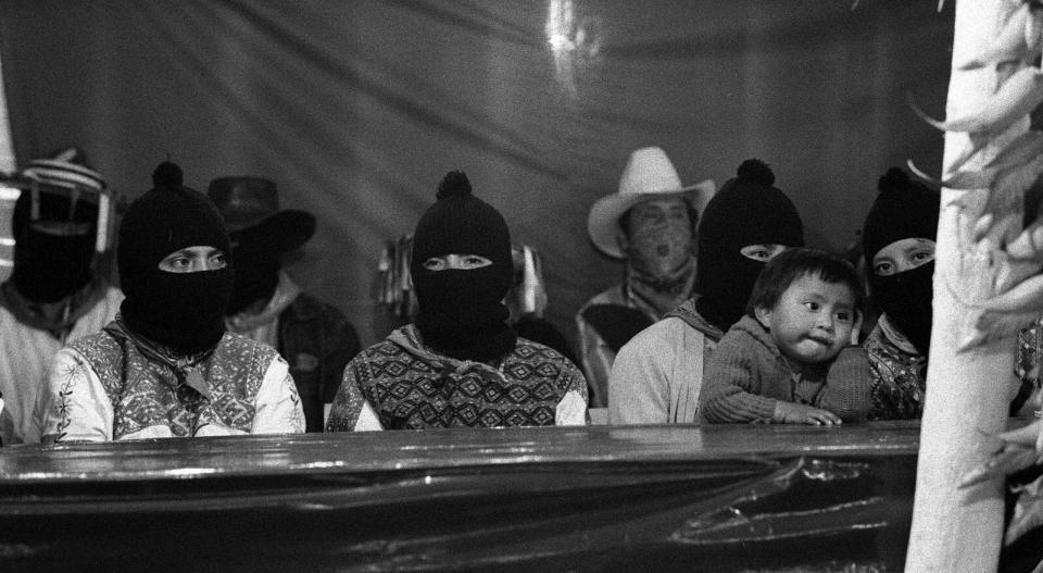 The Zapatista rebellion of the 20th century. (Photo: Julian Stallabrass)