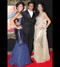 Forget SRK - he does look dashing - but we are taking about the women here aren't we?